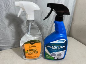New Bird Feeder Cleaner Spray and RV Mildew Stain Remover Spray