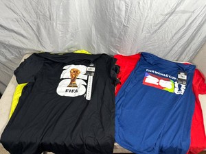 4 New FIFA World Cup Shirts - Size Large