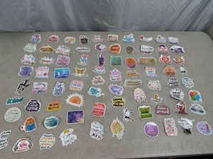 80 New Stickers - Positive Vibes, Motivationoal, Etc.