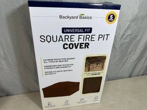 New Backyard Basics Square Fire Pit Cover