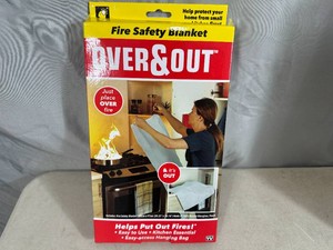 New Over & Out Fire Safety Blanket