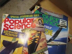 Vintage Popular Science Magazines dated 1992-2016