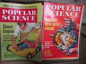 Vintage Popular Science Magazines dated 1960-1977