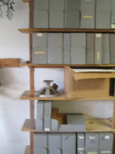 Bulk supply of empty vintage file style boxes