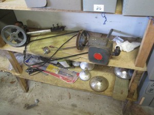 Vintage automotive defrost kit plus misc Vintage goodies shown