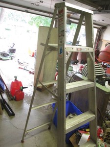Werner aluminum 6ft ladder
