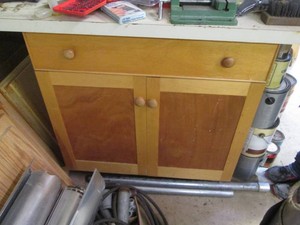 Double sided rolling kitchen Island plus content approx 48x36x35in
