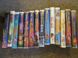 Variety of childrens VHS movies