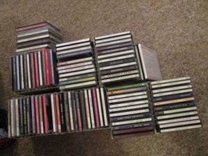 Huge collection of mixed genres music CDS from a wide variety of artists