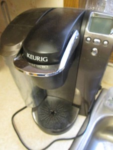 Keurig single cup coffee pod brewing system