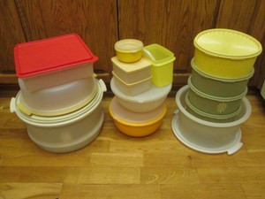 Tremendous vintage Tupperware storage containers