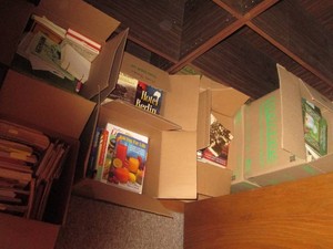 Wide variety of vintage books, novels, directories and other reading materials