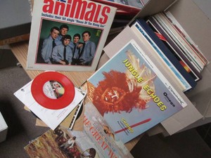 Lot of assorted vinyl records