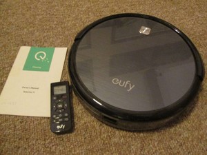Eufy robo Vac 11 robotic vacuum cleaner with charging station and remote