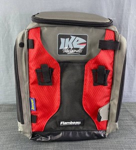Flambeau Outdoors IKE Fishing Tackle Box Softside Backpack, 6178TW - Brand New 