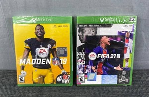 Madden NFL 19 & FIFA 21 Xbox One Games - Brand New 