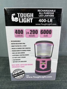 Tough Light 400-LR Rechargeable LED Lantern - Brand New 