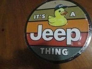 Keep metal sign with authenticity sticker