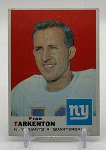 Fran Tarkenton 1969 Topps Vintage Football Card No. 150