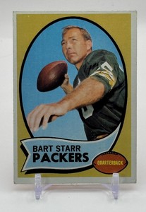 Bart Starr 1970 Topps Vintage Football Card No. 30