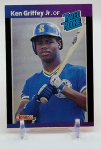 Ken Griffey Jr. RC 1989 Donruss Rookie Baseball Card No. 33