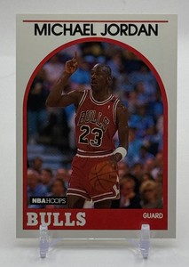 Michael Jordan 1989 NBA Hoops Basketball Card No. 200
