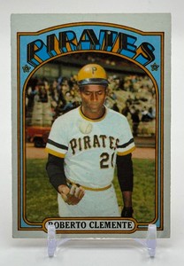 Roberto Clemente 1972 Topps Vintage Baseball Card No. 309