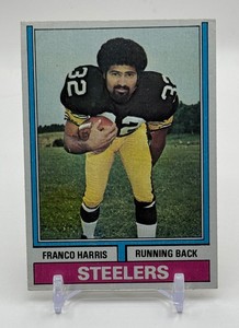 Franco Harris 1974 Topps Vintage Football Card No. 220