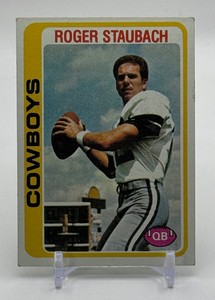 Roger Staubach 1978 Topps Football Card No. 290