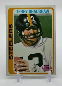 Terry Bradshaw 1978 Topps Football Card No. 65