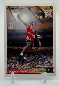 Michael Jordan 1992-93 Upper Deck Basketball Card No. 23
