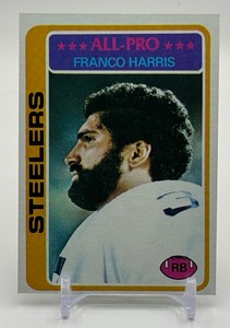 Franco Harris 1978 Topps All-Pro Football Card No. 500