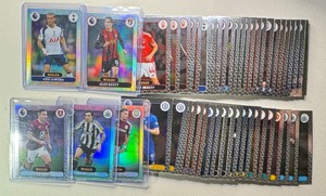 49-Card Topps Premier League Merlin Soccer Card w Holos Lot