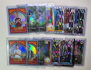 14-Card Topps Merlin Premier League InsertParallel Soccer Card Lot