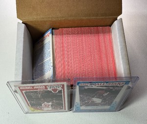 1989-90 Fleer Basketball Card Complete Set w Stickers
