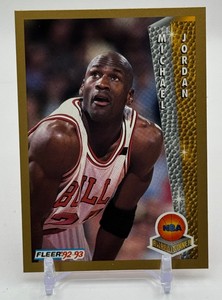 Michael Jordan NBA Award Winner 1992-93 Fleer Basketball Card No. 246
