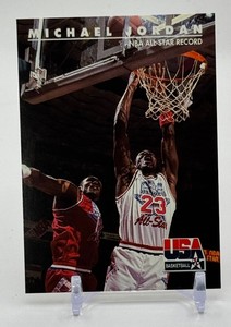 Michael Jordan NBA All Star Record USA Basketball 1992 Skybox Basketball Card No. 43