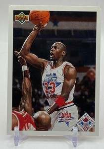 Michael Jordan NBA All Star 1991-92 Upper Deck Basketball Card No. 48