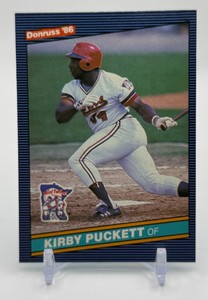 Kirby Puckett 1986 Donruss Minnesota Twins Baseball Card No. 72