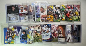 20-Card Football Auto Lot (3)