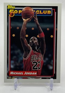 Michael Jordan 50-Point Club 1993 Topps Basketball Card (2)