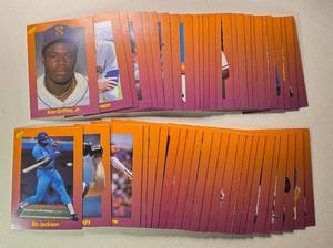 1989 Classic Baseball Partial Set (Griffey RC) Baseball Card Lot