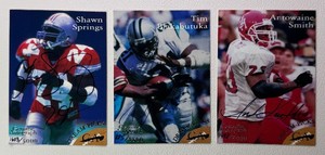 3-Card Dream Picks Auto Football Card Lot