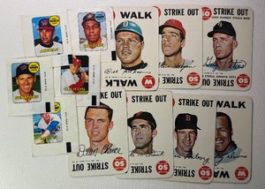 7 1968 Topps  Game Cards  5 1969 Decals -- Stars Baseball Card Lot