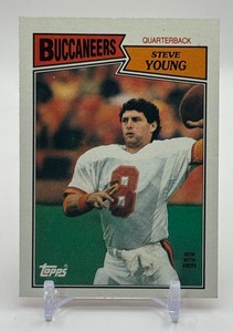 Steve Young 1987 Topps Football Card No. 384