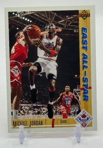 Michael Jordan East All Star 1991 Upper Deck Basketball Card No. 69