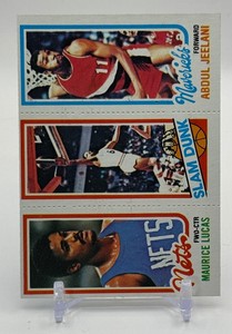 Julius ErvingAbdul JeelaniMaurice Lucas 1980-81 Topps Basketball Card