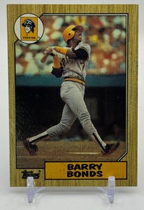 Barry Bonds RC 1987 Topps Rookie Baseball Card No. 320