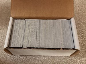 Box of 2000 Topps Football Cards