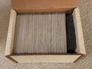 Box of 1992 Playoff Football Cards